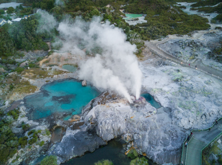 Rotorua Geothermal Valley (Te Puia), Rotorua, New Zealand